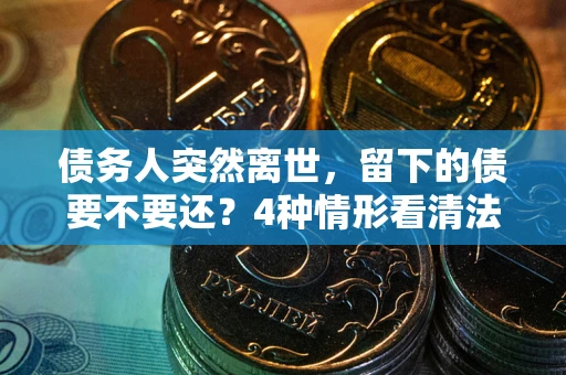 武汉债务人突然离世，留下的债要不要还？4种情形看清法律判决