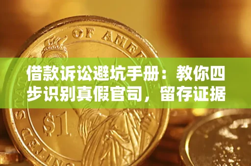 武汉借款诉讼避坑手册：教你四步识别真假官司，留存证据不踩雷