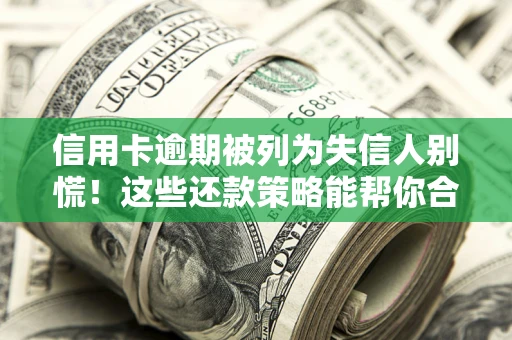 武汉信用卡逾期被列为失信人别慌！这些还款策略能帮你合法止损