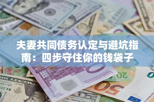 武汉夫妻共同债务认定与避坑指南：四步守住你的钱袋子
