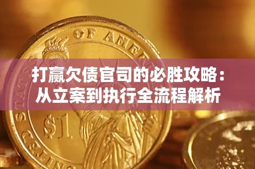 武汉打赢欠债官司的必胜攻略：从立案到执行全流程解析