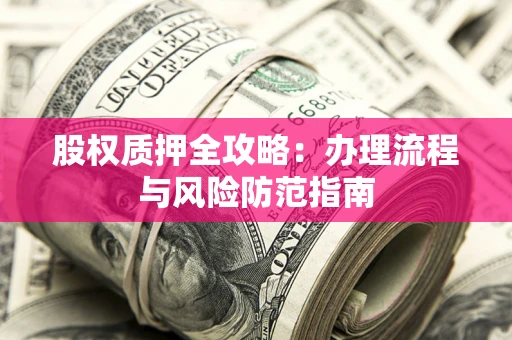 武汉股权质押全攻略：办理流程与风险防范指南