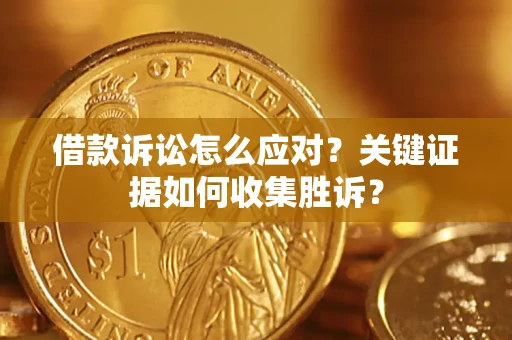 武汉借款诉讼怎么应对？关键证据如何收集胜诉？
